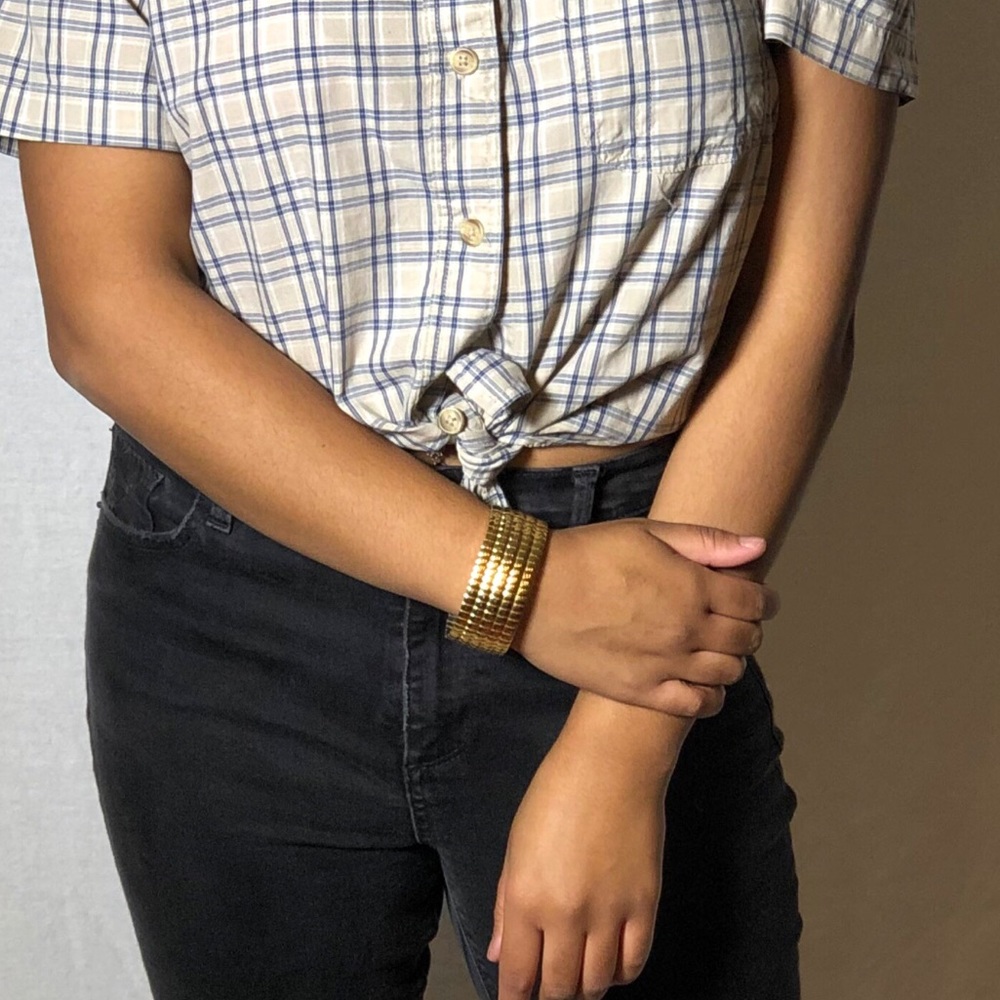 Wide Stretch Bracelet